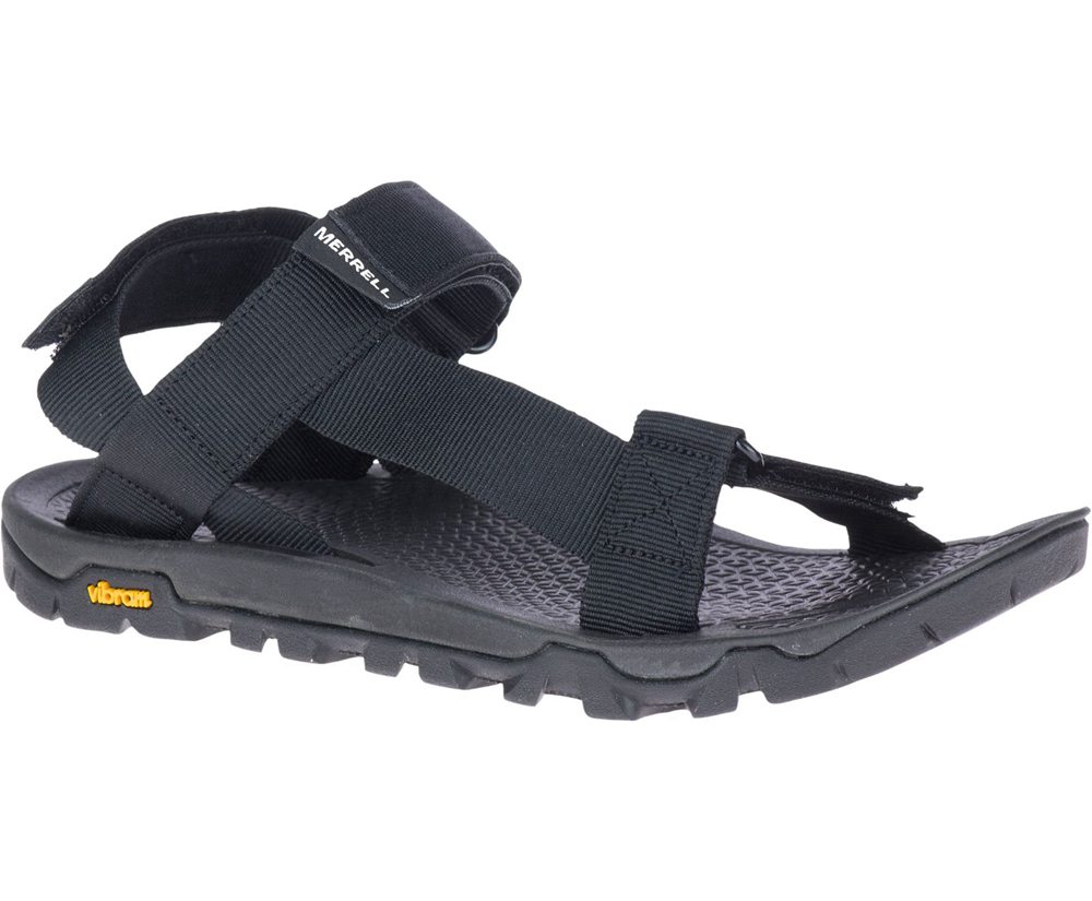 Merrell Sandals Black - Breakwater Strap - Womens 06JWCOAYD